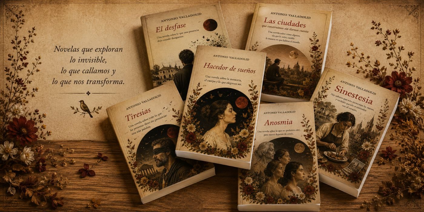 Colección de novelas de Antonio Valladolid