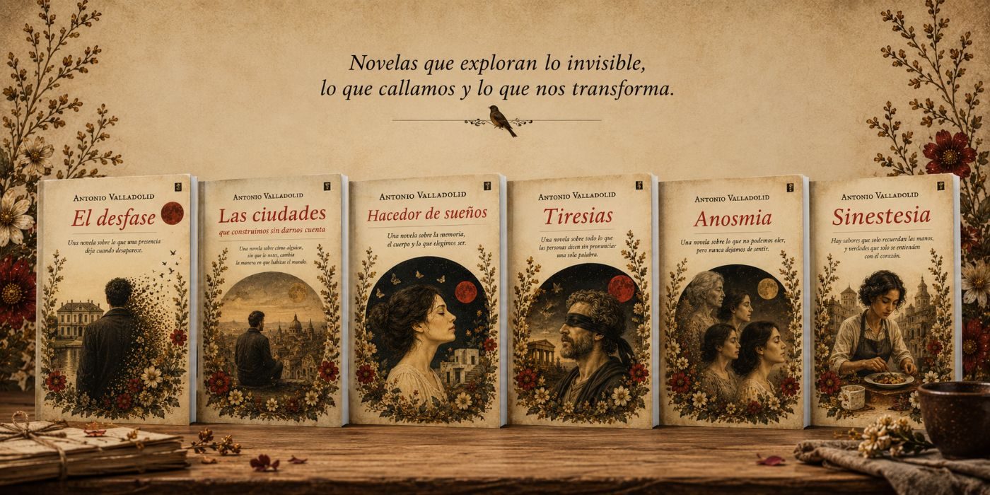 Colección de novelas de Antonio Valladolid